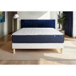 Ensemble Latex et mémoire de forme de confort Equilibré avec sommier kit