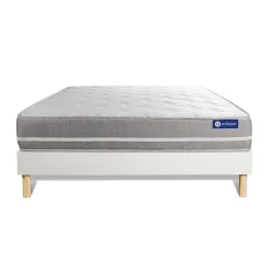 Ensemble Latex et mémoire de forme de confort Equilibré avec sommier kit