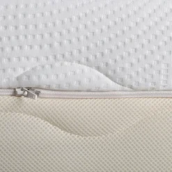 Ensemble Leman 140x190 cm Matelas Mousse + Sommier Bois