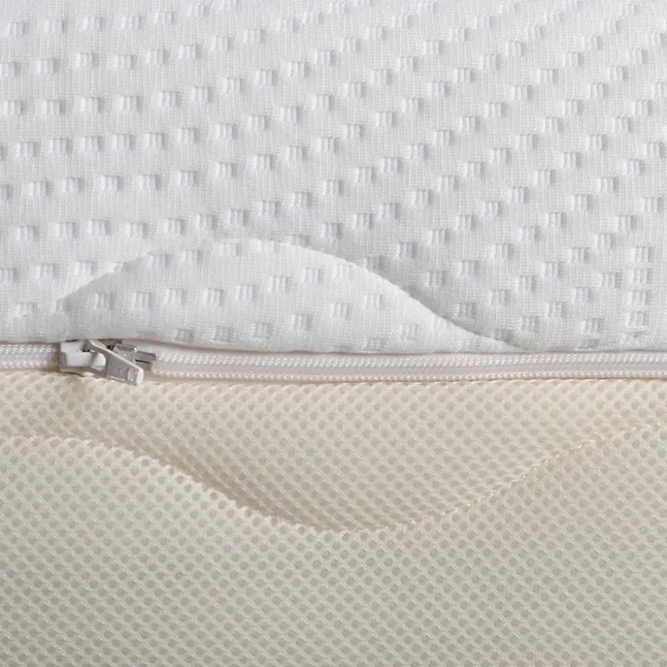 Ensemble Leman 140x190 cm Matelas Mousse + Sommier Bois