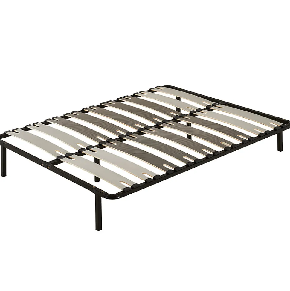 Ensemble Matelas à ressorts + Sommier avec lattes larges 140x190cm, Epaisseur du Matelas 22cm