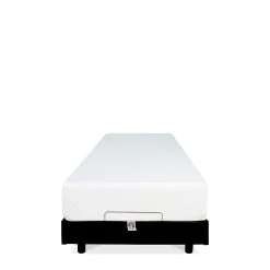 Ensemble Matelas Mousse Accueil Mémoire de forme + Sommier électrique Flex 90x200 cm
