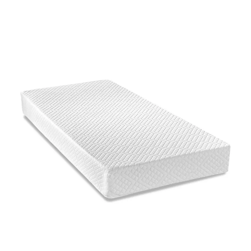 Ensemble Matelas Mousse Accueil Mémoire de forme + Sommier électrique Flex 90x200 cm