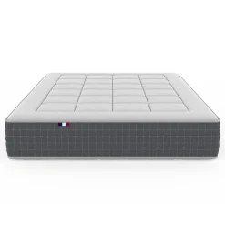 Ensemble matelas ressort 7 zones et sommier 2x80x200