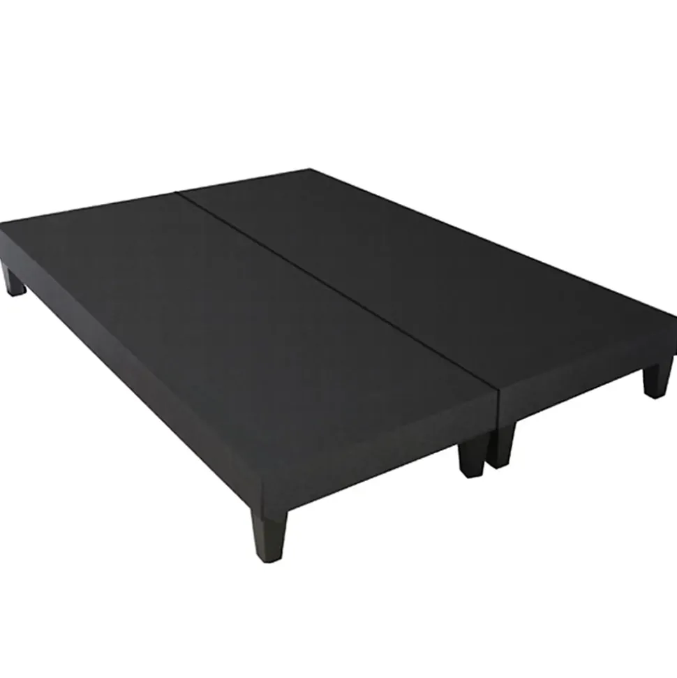 Ensemble matelas ressorts 7 zones sommier 2x80x200