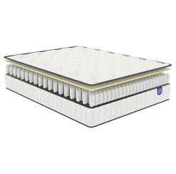 Ensemble Merinos MORNING ROUTINE + Sommier twist + Pieds 140x190 Ressorts