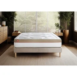 Ensemble Mémoire de forme de confort Ferme avec sommier tapissier
