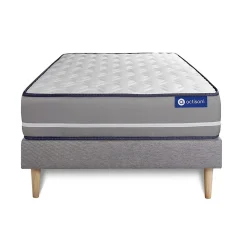 Ensemble Mémoire de forme de confort Ferme avec sommier kit
