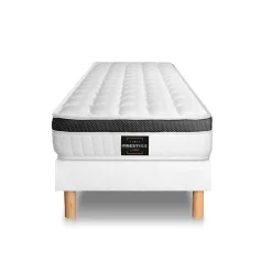 Ensemble Mémoire de forme de confort Ferme avec sommier tapissier