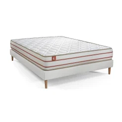 Ensemble Mémoire de forme de confort Très ferme avec sommier kit