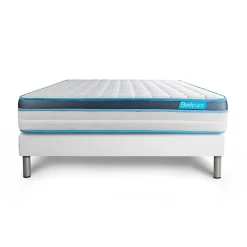 Ensemble Mémoire de forme de confort Ferme avec sommier tapissier