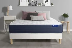 Ensemble Mémoire de forme de confort Equilibré avec sommier kit