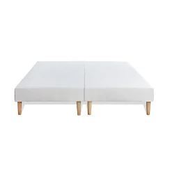 Ensemble Mémoire de forme et micro ressorts ensachés de confort Equilibré avec sommier tapissier