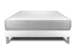 Ensemble Mousse polyuréthane à mémoire de forme de confort Ferme avec sommier tapissier