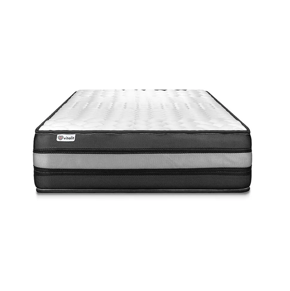 Ensemble Mousse polyuréthane à mémoire de forme de confort Ferme avec sommier kit