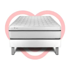 Ensemble Mousse polyuréthane à mémoire de forme de confort Ferme avec sommier kit