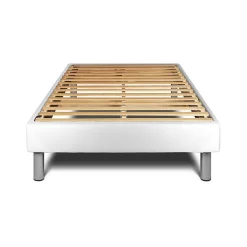 Ensemble Mousse polyuréthane à mémoire de forme de confort Equilibré avec sommier kit