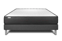 Ensemble Mousse polyuréthane à mémoire de forme de confort Ferme avec sommier kit