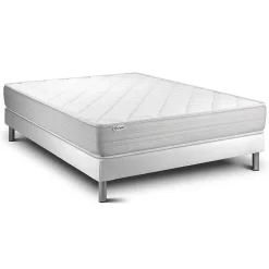 Ensemble Mousse polyuréthane à mémoire de forme de confort Ferme avec sommier kit