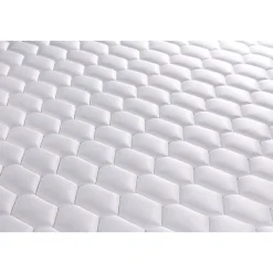 Ensemble Ressorts ensachés et mémoire de forme de confort Ferme avec sommier tapissier