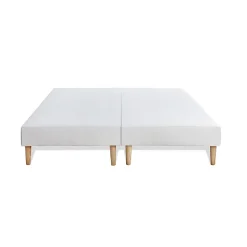 Ensemble Ressorts ensachés et mémoire de forme de confort Equilibré avec sommier tapissier