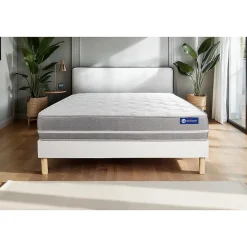 Ensemble Ressorts ensachés de confort Equilibré avec sommier kit
