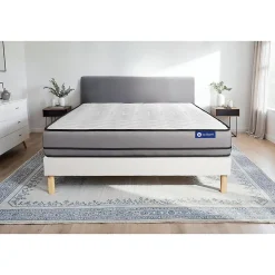 Ensemble Ressorts ensachés de confort Très ferme avec sommier kit