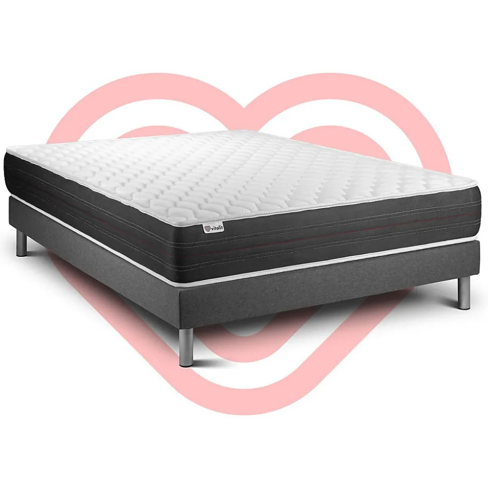 Ensemble Ressorts ensachés de confort Ferme avec sommier kit