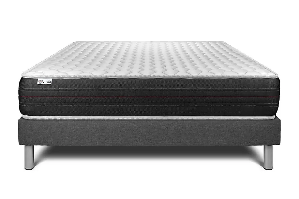 Ensemble Ressorts ensachés de confort Ferme avec sommier kit