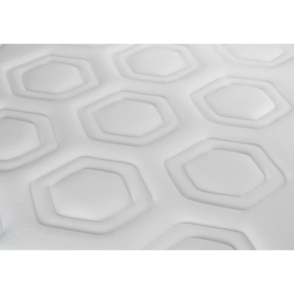 Ensemble Ressorts ensachés et mémoire de forme de confort Equilibré avec sommier kit