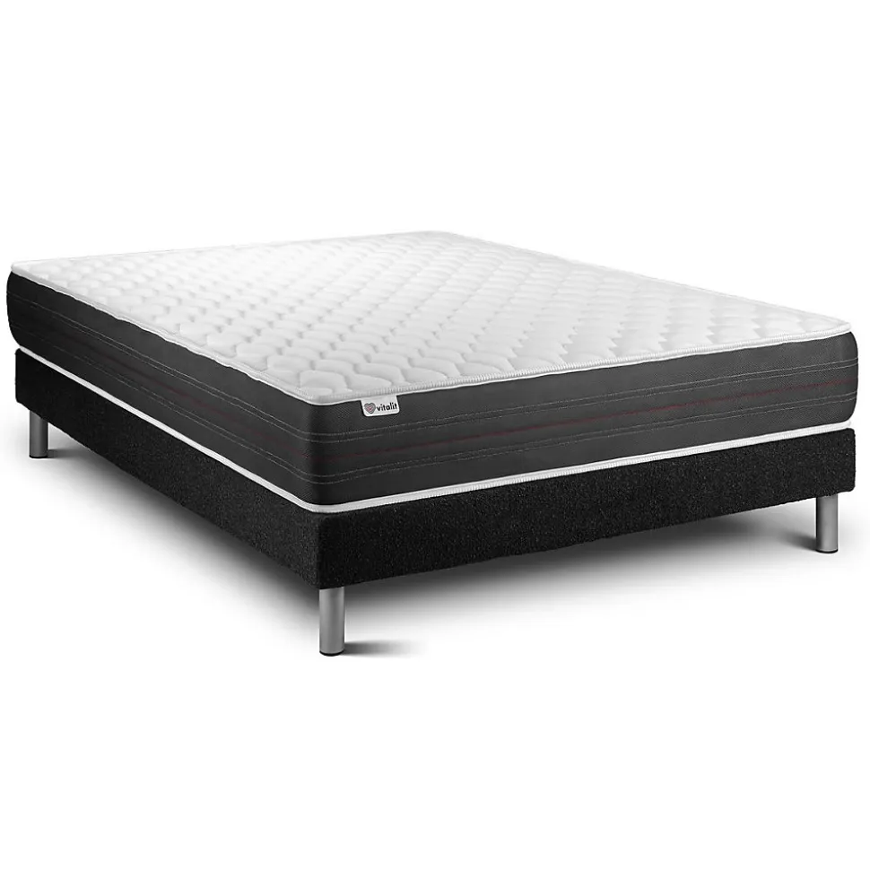 Ensemble Ressorts ensachés de confort Ferme avec sommier kit