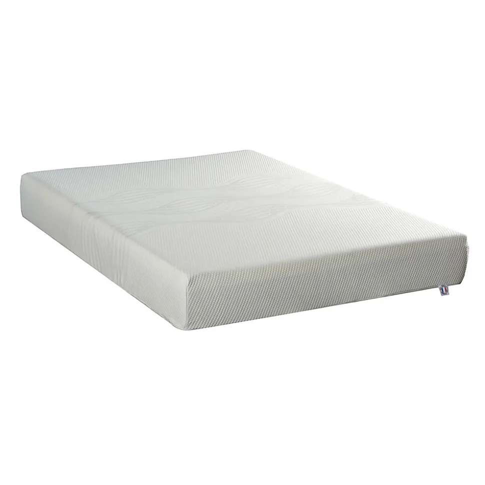 Ensemble Sensitive 180x200 cm Matelas Mousse + Sommier Bois
