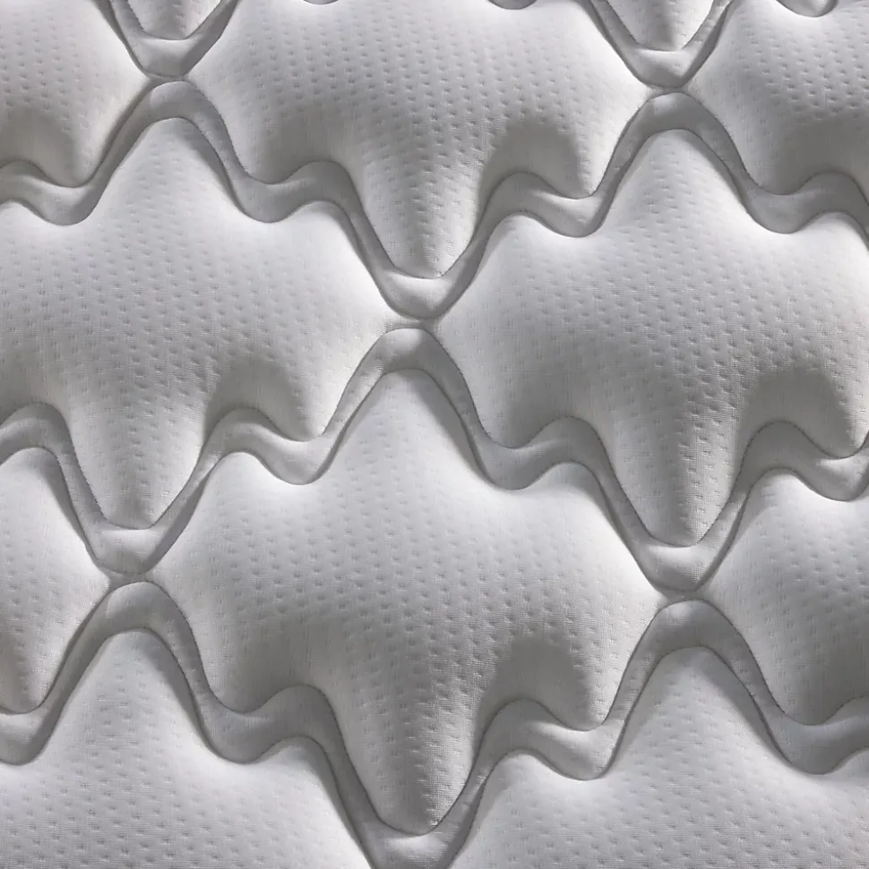 Ensemble 180x200 Matelas polylatex 80 kg/m3 et sommier tapissier beige