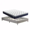 Ensemble 140x190cm Matelas à ressorts + Cadre de lit Plateforme Capitonné, Epaisseur du Matelas 20cm