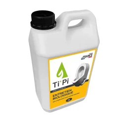 Entretien biologique Ti'Pi pour urinoir sans eau 3L (recharge) - Produit 2 en 1 - Nettoyant et détartrant