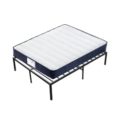 Epaisseur 22 cm matelas à ressorts + cadre de lit en métal 140x190 cm
