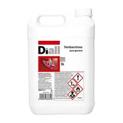 Essence de térébenthine pure gemme Diall 5L