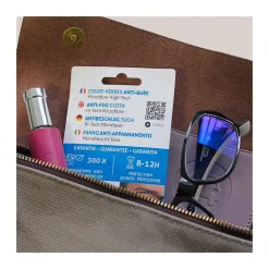 Essuie-verres anti buée 15 X 18 cm Efficace 12h et 300 Utilisations x 5 Varionet