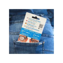 Essuie-verres anti buée 15 X 18 cm Efficace 12h et 300 Utilisations x 5 Varionet