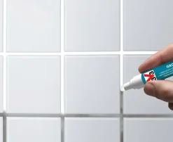 Feutre rénovation joint de carrelage Grout pen V33 blanc mat 15ml