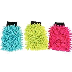 Gant Chenille Microfibre coloré