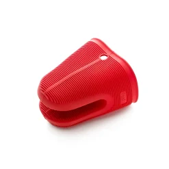 Gant de cuisine silicone rouge