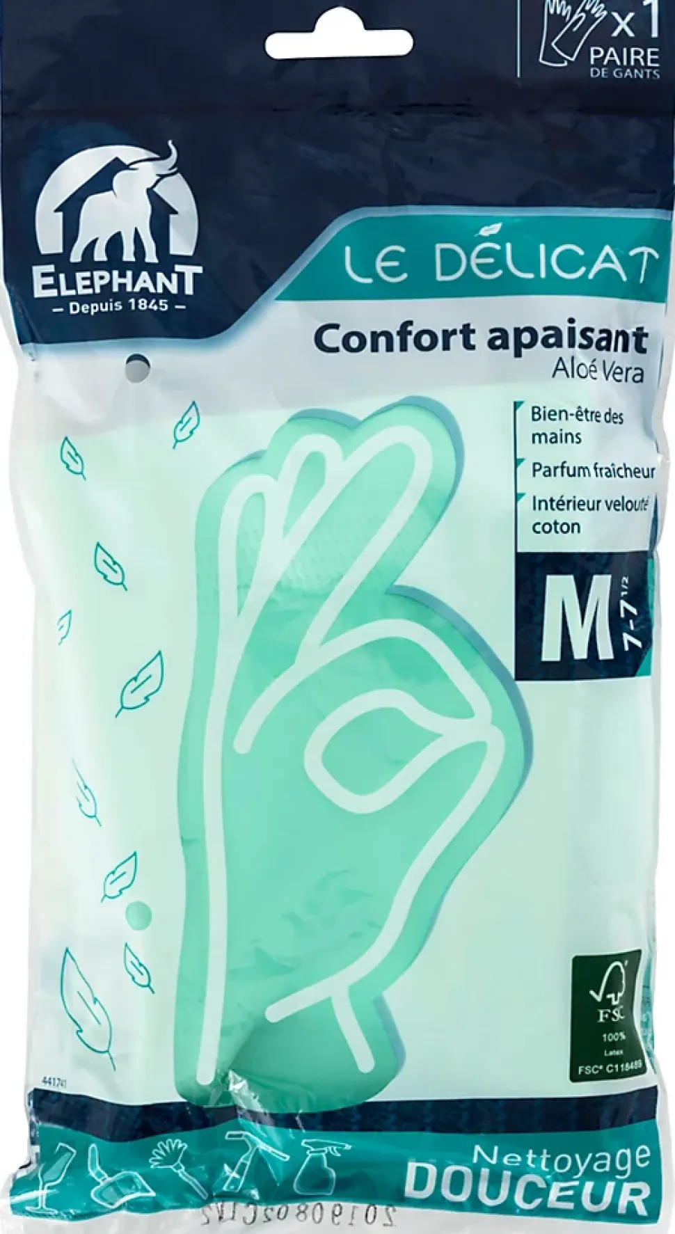 Gants de ménage Elephant Le Délicat Taille 8