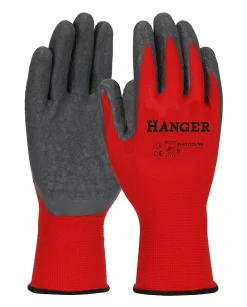 Gants de travail H-Dex enduit latex T 09 en paire de 3 - HANGER - 300012