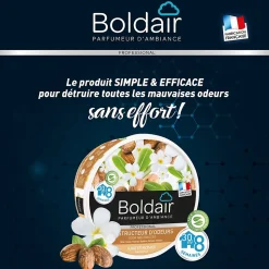 Gel destructeur d'odeurs karité Monoï Pot Boldair 300g