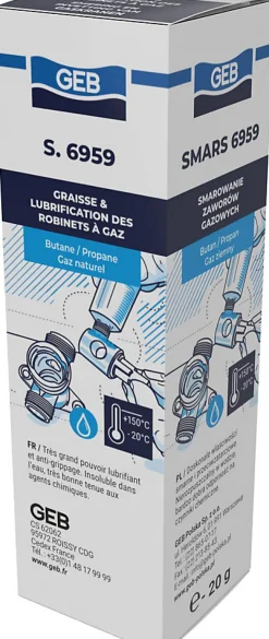 Graisse pour robinets gaz 20 g - S.6959 - Geb