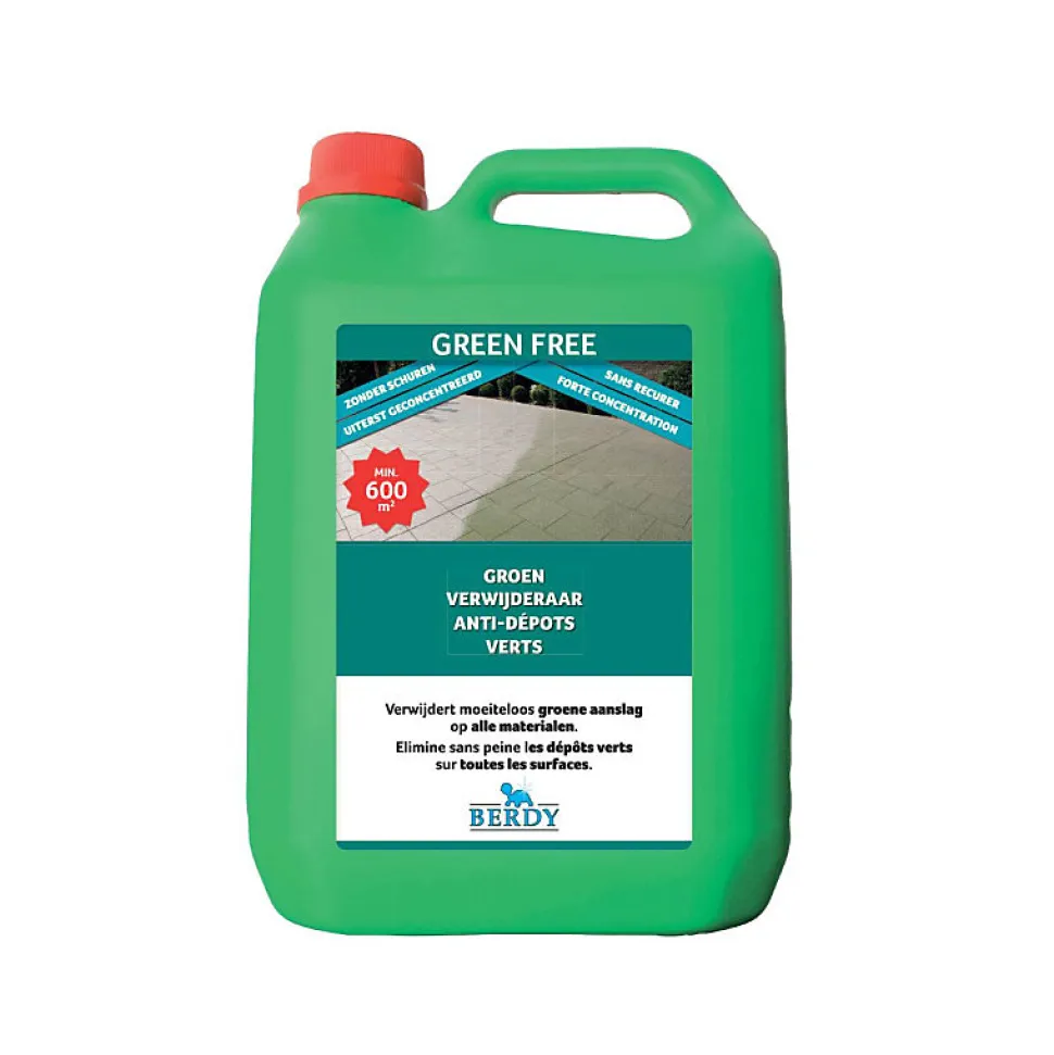 Green Free - Élimination des dépôts verts - Berdy - 5 L