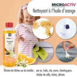 Höfer Chemie Microactiv Nettoyant Concentré À L'huile D'orange 4 x 500 Ml