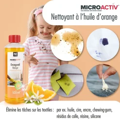 Höfer Chemie Microactiv Nettoyant Concentré À L'huile D'orange 2 x 500 Ml