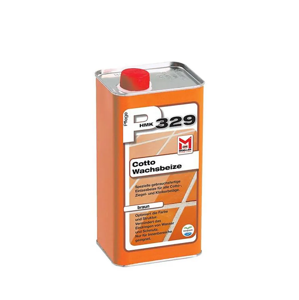 HMK P329 - Cire brune pour terre cuite - Moeller - 1 L